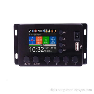 vehicle GPS tracker audio announcer